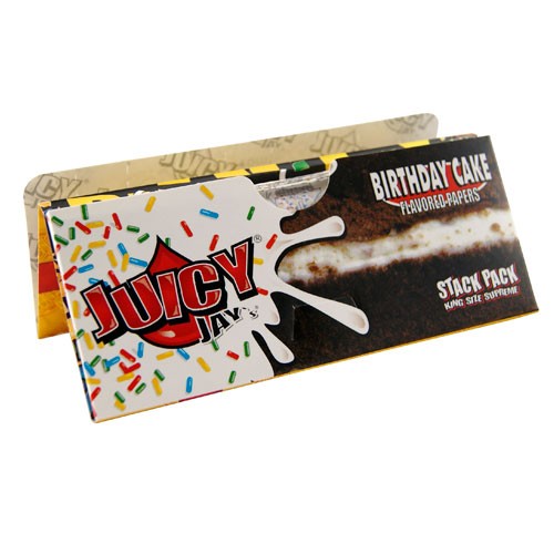 Juicy Jays Birthday Cake King Size Supreme